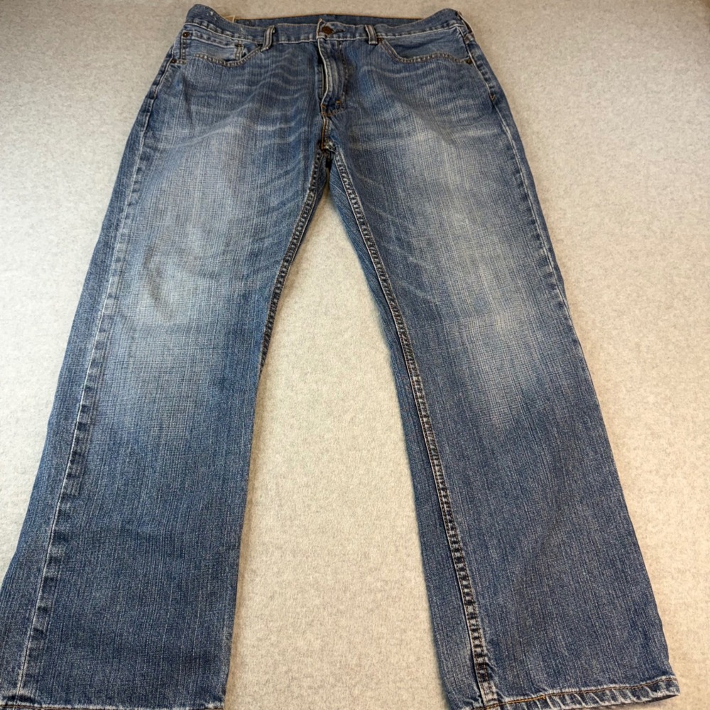 Levis 559 Relaxed Straight Jeans Mens 36x32 Blue Denim Medium Wash 559-0220
